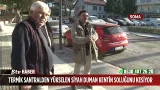 Termik santralden yükselen siyah duman kentin soluğunu kesiyor