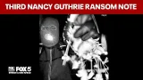Third Nancy Guthrie ransom note sent to TMZ | TOP STORIES