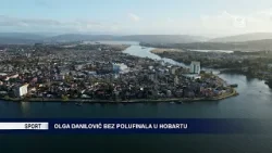 TV KANAL 9, NOVI SAD: OLGA DANILOVIĆ BEZ POLUFINALA U HOBARTU