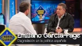 Emiliano García-Page critica el "nivel de degradación" de la política en España - El Hormiguero