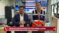 POR OLA DE CALOR QUE AFECTARÁ ESTE FIN DE SEMANA A LOS RÍOS, REALIZARON COGRID EN LA REGIÓN