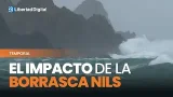La borrasca Nils pone a España en alerta