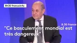 Guerre en Ukraine, régime iranien, traité nucléaire... Jean-Yves Le Drian dans le "8h30 franceinfo"