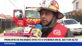 Bomberos controló principio de incendio en vivienda de pasaje Manuel González