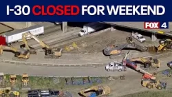 Closures on I-30 spark mixed reaction from Dallas residents