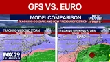 Philly snow forecast: Comparing models