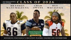 Polynesian Football Hall of Fame to induct three new members
