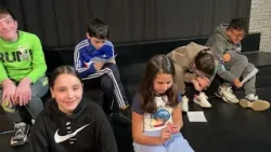 Scolaresche in redazione da Brusaporto ed Alzano