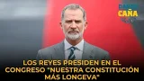 Los Reyes presiden en el Congreso "Nuestra Constitución más longeva"