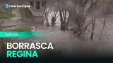 Las lluvias de la borrasca Regina provocan crecidas de los ríos en Gerona