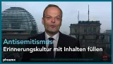 phoenix tagesgespräch mit Felix Klein zum Antisemitismus in Deutschland am 28.01.26