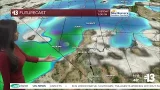 Rain, Wind, and Mountain Snow on Tuesday