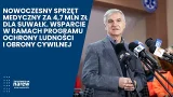 Nowoczesny sprzęt za 4,7 mln zł dla Suwałk. Wsparcie w ramach Ochrony Ludności i Obrony Cywilnej. Nowoczesny sprzęt za 4,7 mln zł dla Suwałk. Wsparcie w ramach Ochrony Ludności i Obrony Cywilnej.