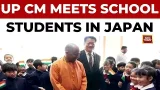 UP CM Yogi Adityanath Meets Yamanashi Students During Japan Visit | India Today News