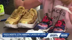 FGCU hosts 11th annual Laces of Love shoe drive