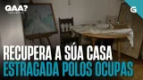 Nieves RECUPERA a súa casa totalmente ESTRAGADA polos OCUPAS | QUEN ANDA AÍ?