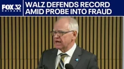 Minnesota Gov. Tim Walz defends record amid fraud probe