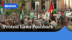 Hundreds gather outside Sydney Town Hall to oppose NSW protest laws | ABC NEWS