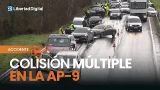 Heridas varias personas tras una colisión múltiple en la AP-9, en Oroso Heridas varias personas tras una colisión múltiple en la AP-9, en Oroso