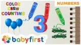 New Video | Toddler Learning Video | Color Crew - Counting with Airplanes & Animals | BabyFirst New Video | Toddler Learning Video | Color Crew - Counting with Airplanes & Animals | BabyFirst