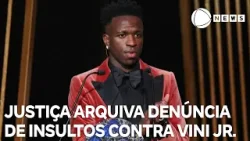 Justiça espanhola arquiva denúncia de insultos raciais contra o jogador Vini Jr.