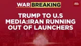 Breaking: Trump Claims Iran Running Out Of Launchers, US Has Unlimited Ammunition | US-Iran War Breaking: Trump Claims Iran Running Out Of Launchers, US Has Unlimited Ammunition | US-Iran War