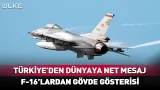 Türkiye'den Dünyaya Net Mesaj! F-16'lardan Gövde Gösterisi #Sondakika Türkiye'den Dünyaya Net Mesaj! F-16'lardan Gövde Gösterisi #Sondakika