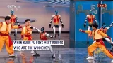 When Kung Fu boys meet Robots, who is the winner?