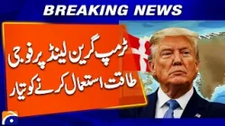 US President Donald Trump Ready to Use Military Power to Control Greenland | Breaking News