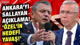 MHP'den Ankara'yı sallayan açıklama! "Özgür Özel'in asıl hedefi Mansur Yavaş!"