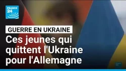 Guerre en Ukraine : des milliers de jeunes ukrainiens quittent le pays pour l'Allemagne