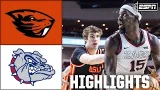 Oregon State Beavers vs. Gonzaga Bulldogs | WCC MBB Tournament Highlights | ESPN College Basketball