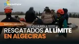 BORRASCA LEONARDO | Así ha sido el rescate de seis personas en Algeciras