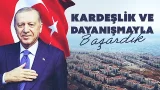 Cumhurbaşkanı Erdoğan, deprem bölgesinde 3 yılda yapılan çalışmaları paylaştı