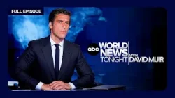 ABC World News Tonight with David Muir Full Broadcast - Jan 12, 2026