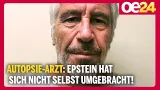 Autopsie-Arzt behauptet: Epstein hat sich nicht selbst umgebracht! Autopsie-Arzt behauptet: Epstein hat sich nicht selbst umgebracht!