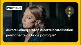 La députée européenne Aurore Lalucq est l'invitée de "Tout est politique"
