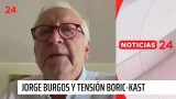 Jorge Burgos y tensión Boric-Kast: “Chile necesita que las cosas anden bien” | 24 Horas TVN Chile