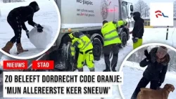 Zo werd Dordrecht wakker in code oranje: 'Genieten!'