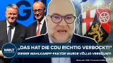 WAHLEN IN RHEINLAND-PFALZ: Ist Schnieder bekannt genug? Image-Problem! "Hat die CDU verbockt"