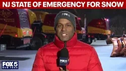 NJ under state of emergency due to snow