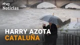 TEMPORAL CATALUÑA | ALERTA ROJA, RIESGO EXTREMO por LLUVIA y un DESAPARECIDO en GIRONA | RTVE