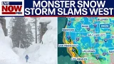 Monster snow storm to slam the West, 15 feet possible