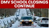 Schools closed across D.C., Maryland, Virginia as snow and ice linger