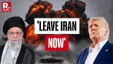 US-Iran Conflict: US Virtual Embassy In Iran Warns Citizens To 'Leave Now' | Trump