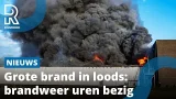Hevige brand in loods Nieuwe-Tonge onder controle | Rijnmond