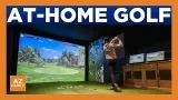 Newest golf simulators integrate AI to be more interactive