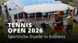Tennis Open in der EPG Arena in Koblenz