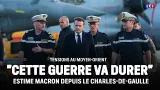Revivez l'arrivée d'Emmanuel Macron sur le Charles de Gaulle (discours et interview)｜LCI