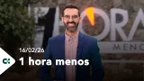 1 Hora menos | 16/02/26